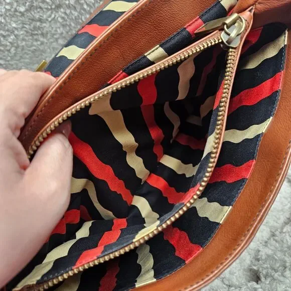 Marc Jacobs Vintage Brown Leather Flap Satchel - Picture 7 of 13